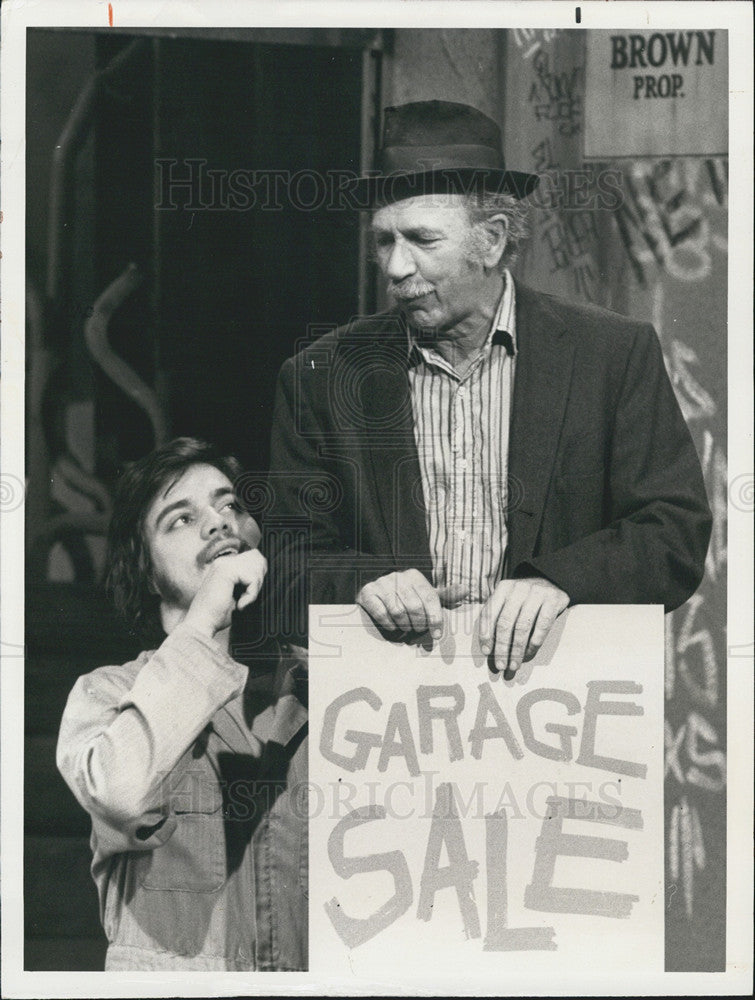 1974 Press Photo Chico And The Man Film Actors Freddie Prinze Jack Albertson - Historic Images