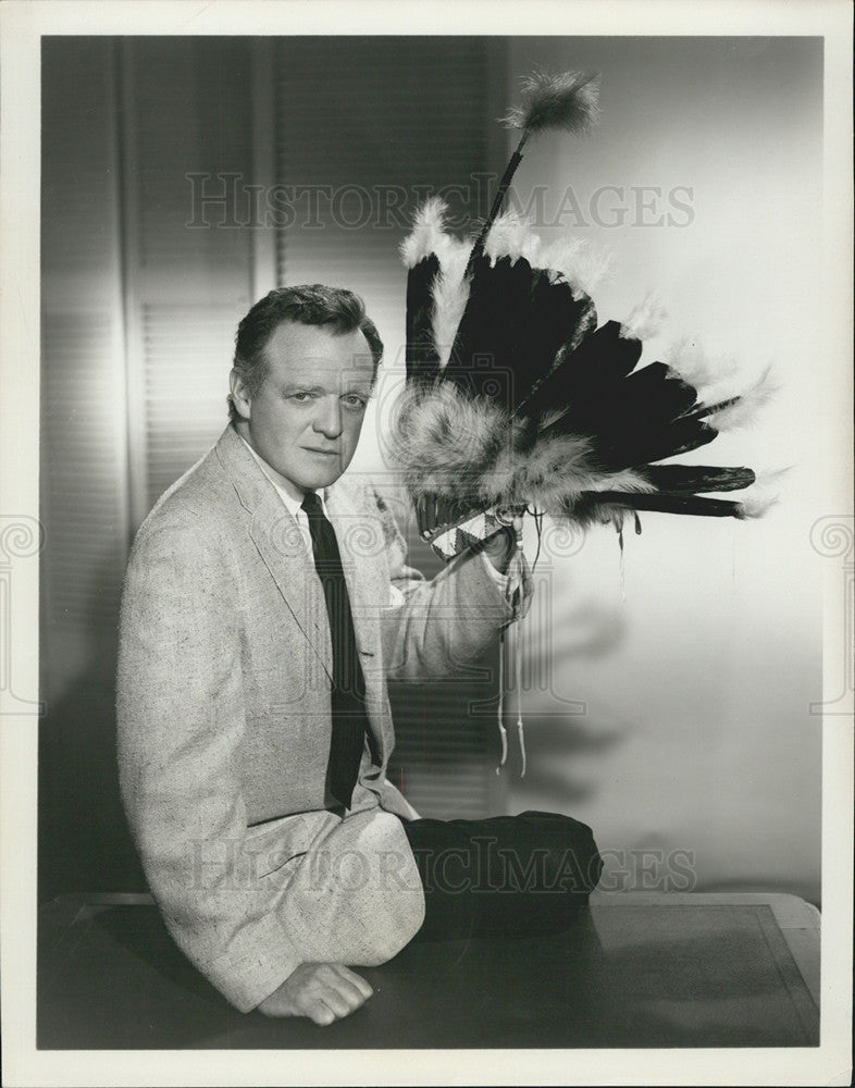 Press Photo Actor Emmett Evan Van Heflin - Historic Images