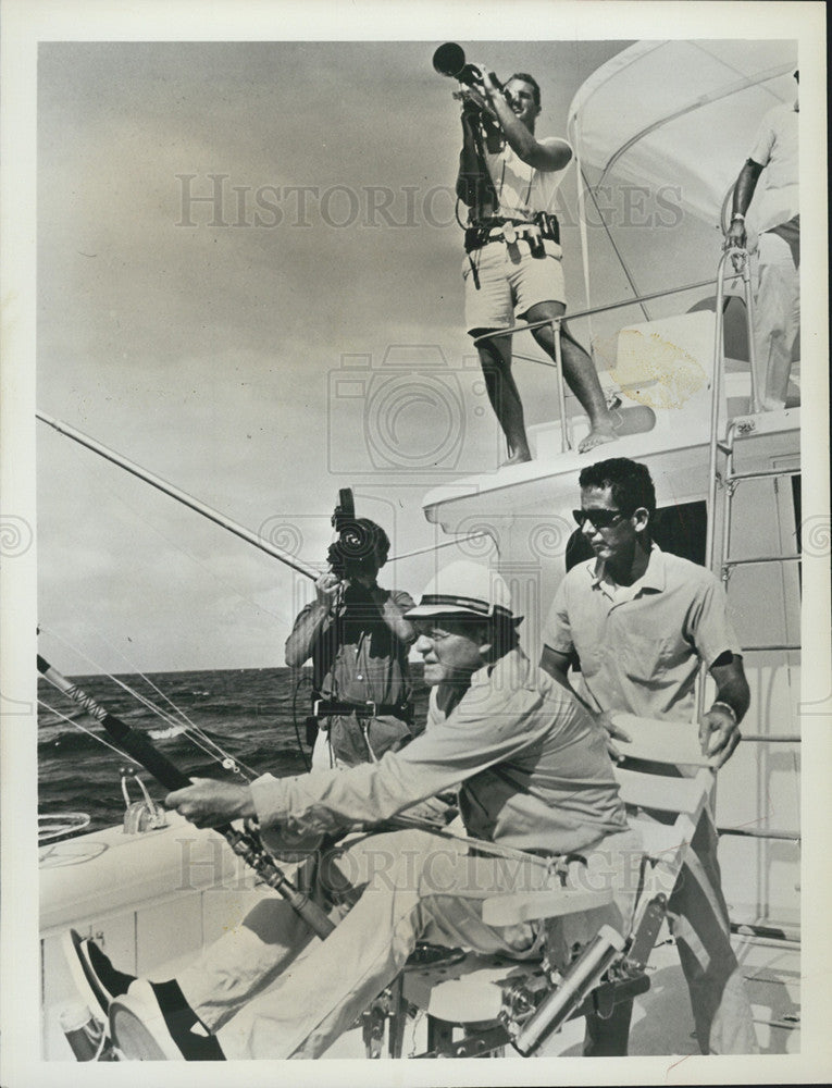 1968 Press Photo Van Heflin in &quot;The American Sportsman&quot; - Historic Images