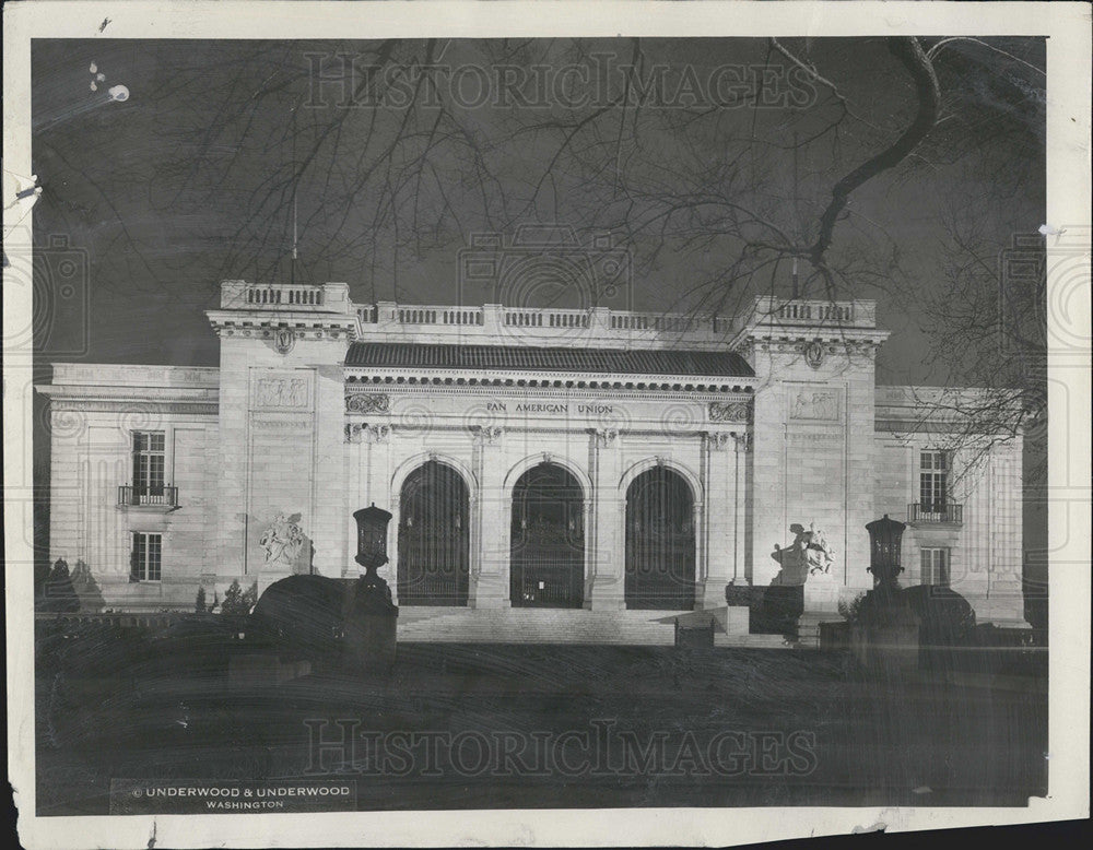 1931 Press Photo Pan American Union Building, Washington - Historic Images