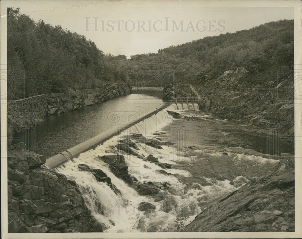 Press Photo Quabbin Reservoir/Swift River/Massachusetts - Historic Images
