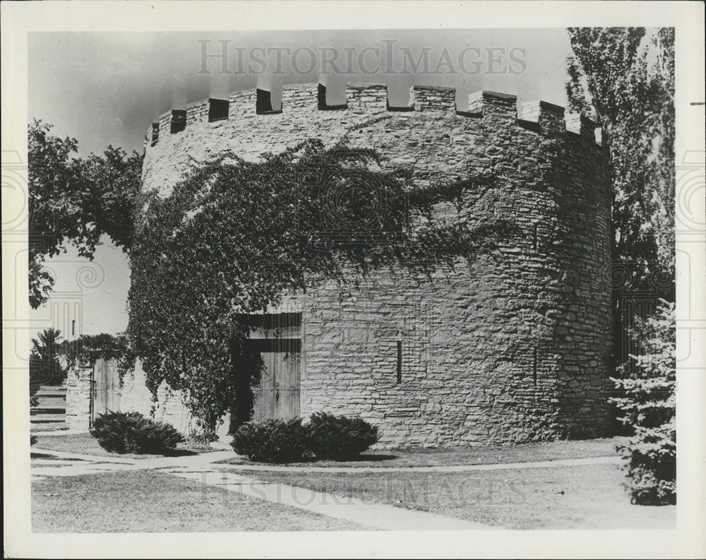 1964 Press Photo Round tower at the old Ft Snelling in Ft Snelling State Park - Historic Images