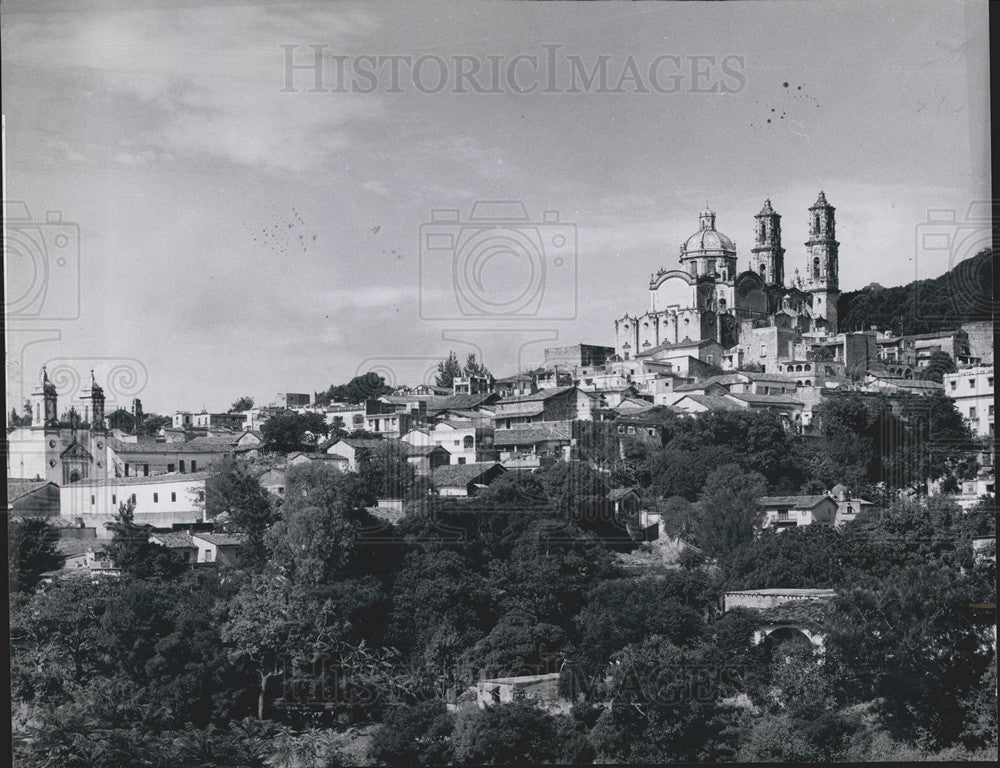 1967 Press Photo Taxco&#39;s Parish Church Of San Sebastian And Santa Prisca - Historic Images