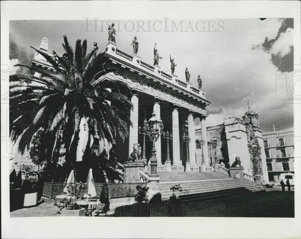 1979 Press Photo Teatro Juarez In Guanajuato, Mexico - Historic Images