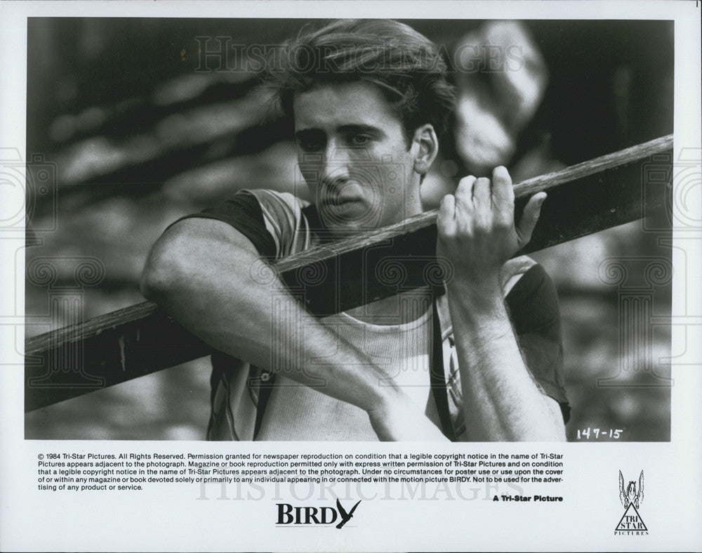 1984 Press Photo Nicolas Cage Plays Al In &quot;Birdy&quot; - Historic Images