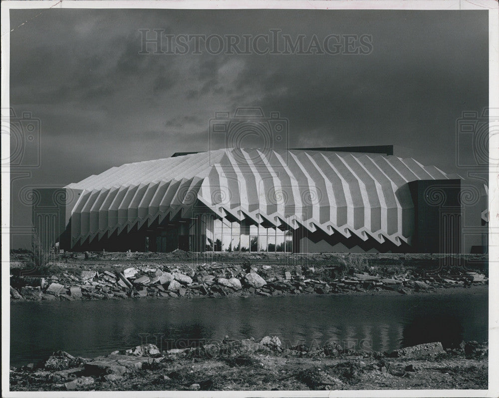 1971 Press Photo Van Wesel Hall in Sarasota - Historic Images