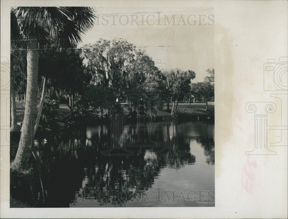 1969 Press Photo Orange Lake in New Port Richey, Fl - Historic Images