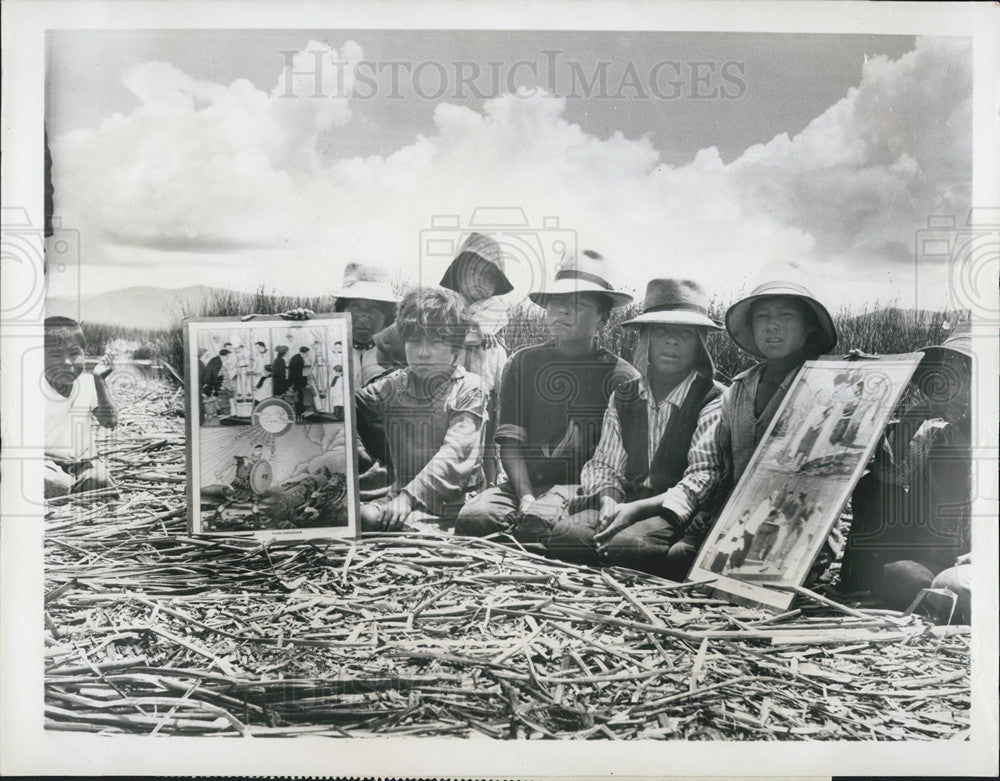 1964 Press Photo CBS airs a documentary on the people of Peru - Historic Images