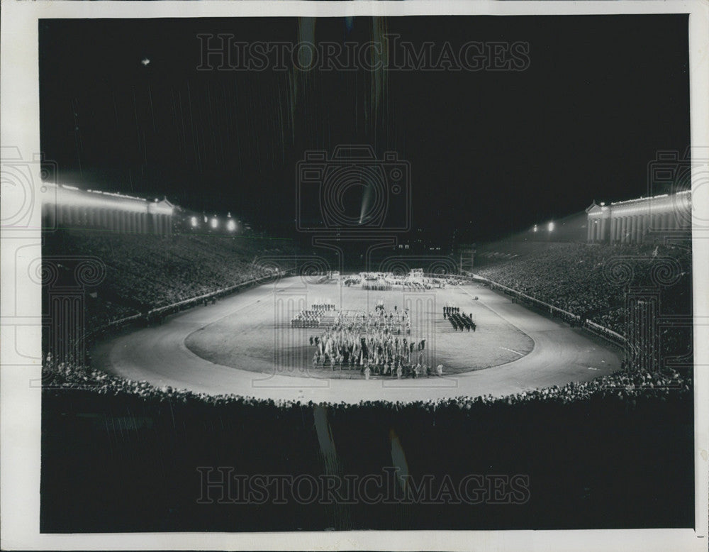 1951 Press Photo Soldier&#39;s Field in Chicago - Historic Images