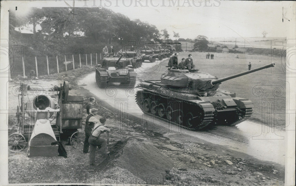 1950 Press Photo The Centurion 50 Ton Tank - Historic Images