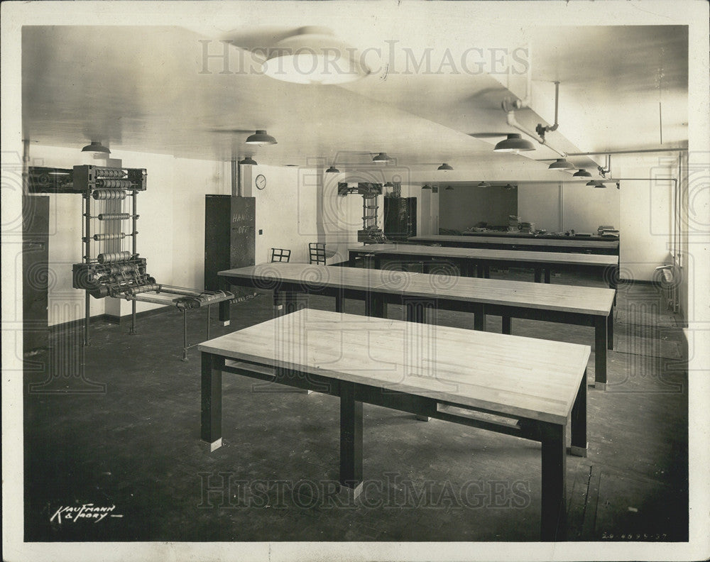 1930 Press Photo C.D.N. Mailing Room - Historic Images