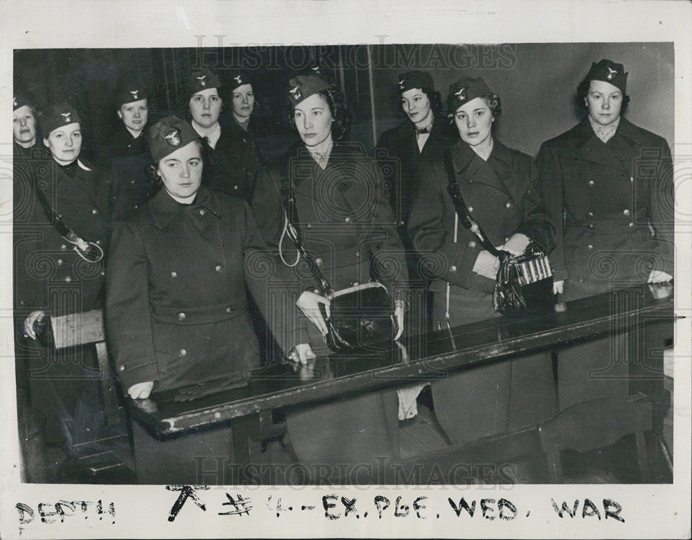 1940 Press Photo Women employees of the Stockholm Street Car Company - Historic Images