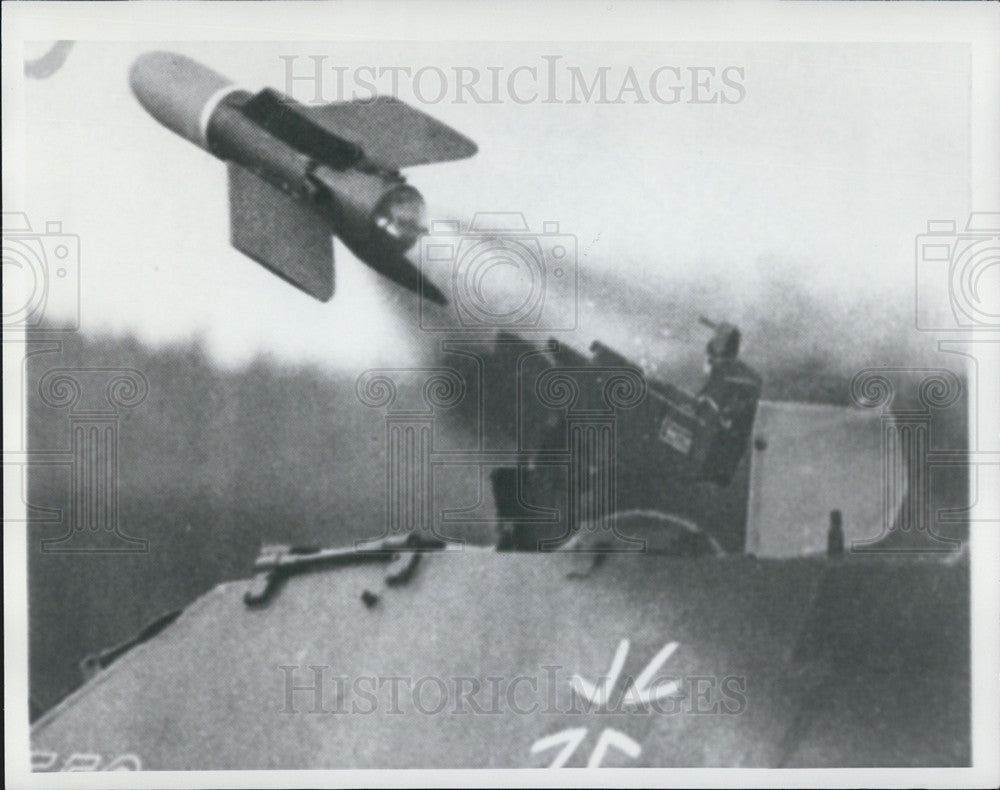 1977 Press Photo Guided Anti-Tank Missile West German Army - Historic Images