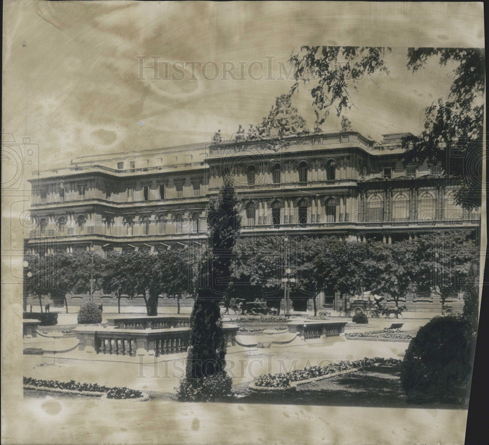 1955 Press Photo Buenos Aires Government House - Historic Images