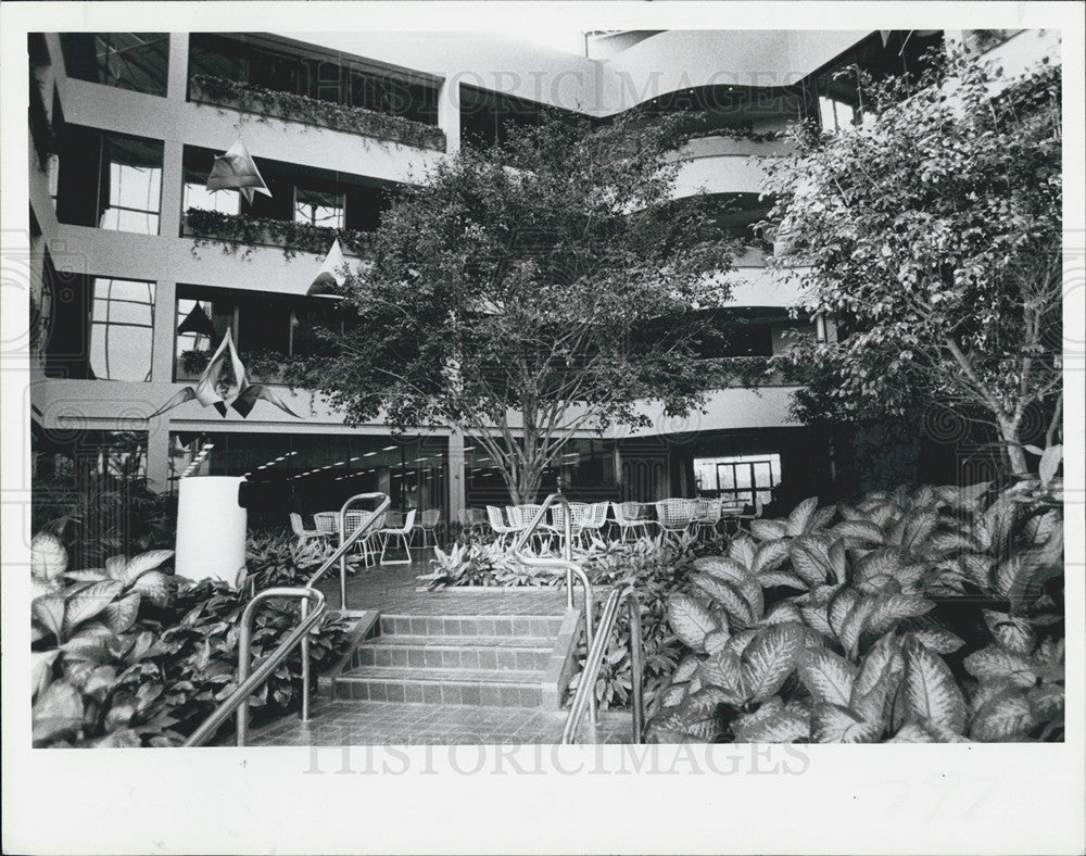 1983 Press Photo Tampa Bay Park Building - Historic Images