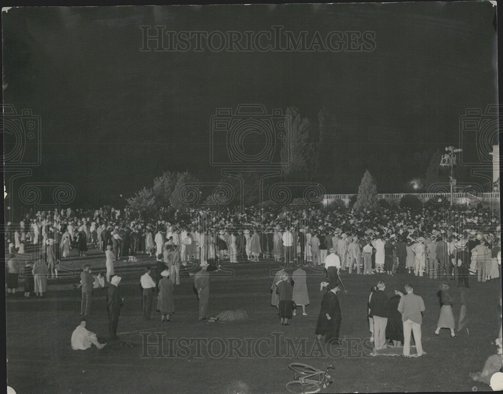 1936 Press Photo Post Outdoor Opera - Historic Images