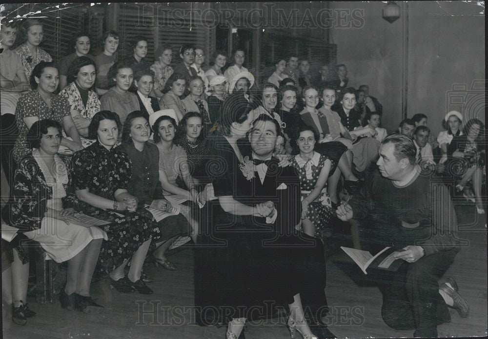 1938 Press Photo Rehearsal of Rio Rita - Historic Images