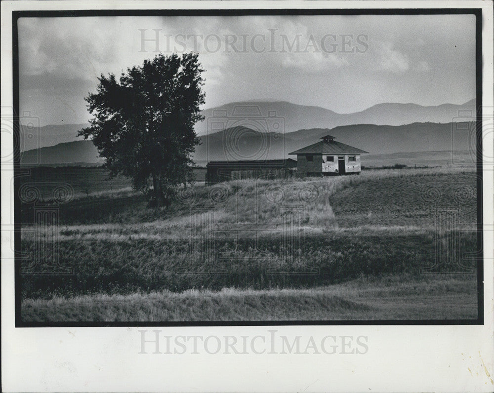 1976 Press Photo Mountain Scenery in Boulder Colorado - Historic Images