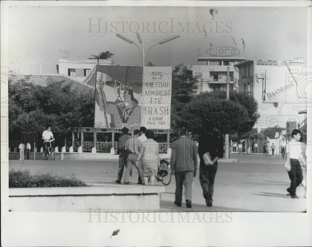 1969 Press Photo Communist Nation of Albania - Historic Images