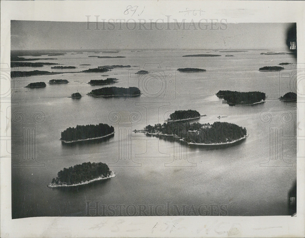 1939 Press Photo Aland Isands lie between Finland and Sweden - Historic Images