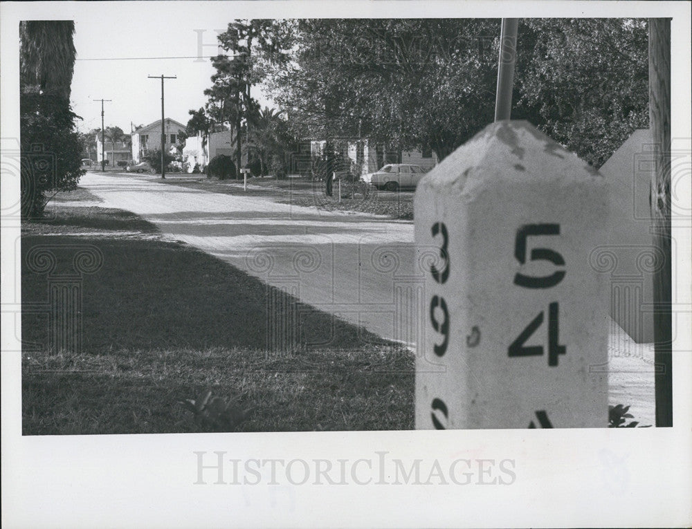 1967 Press Photo St Petersburg, 39th Street North - Historic Images