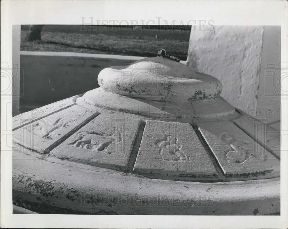 1967 Press Photo Zodiac Stone, St Petersburg - Historic Images