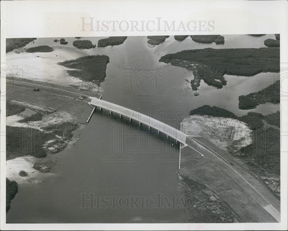 1965 Press Photo Park Street North finally finished in St. Petersburg, Florida - Historic Images