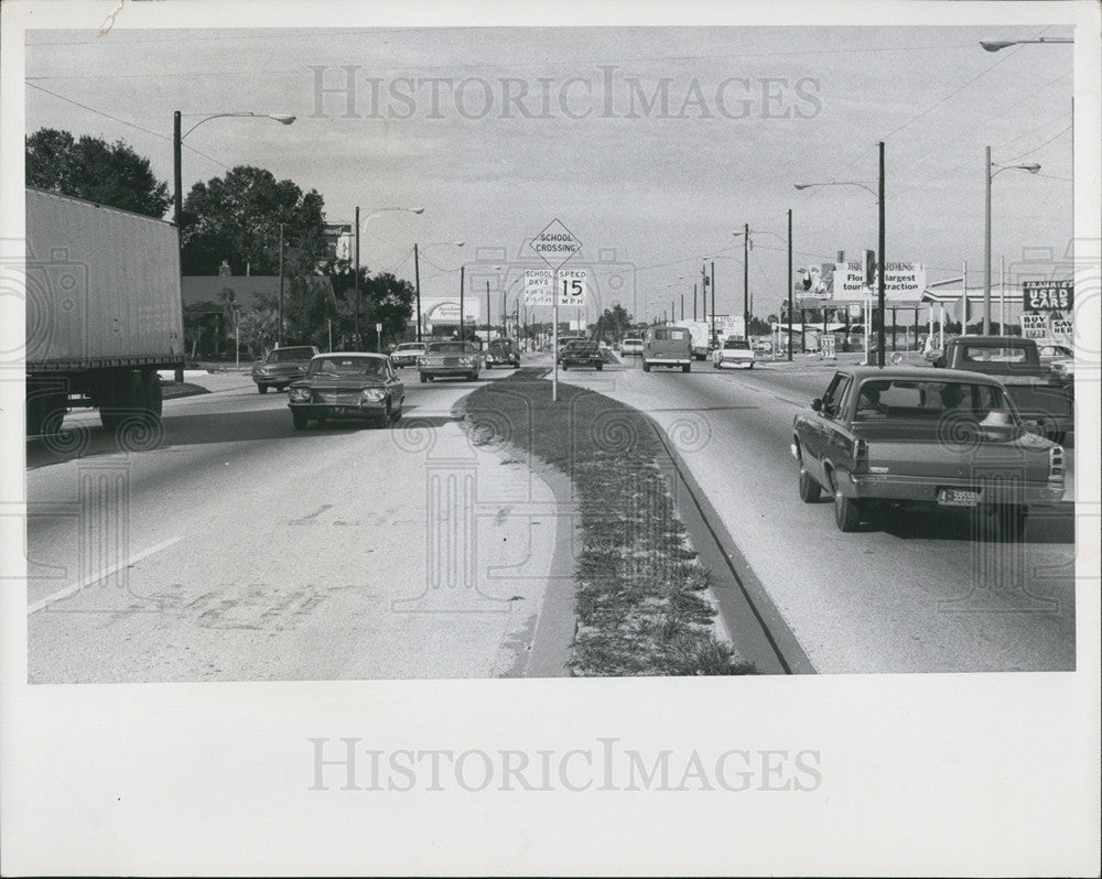 Press Photo St Petersburg Interstate - Historic Images