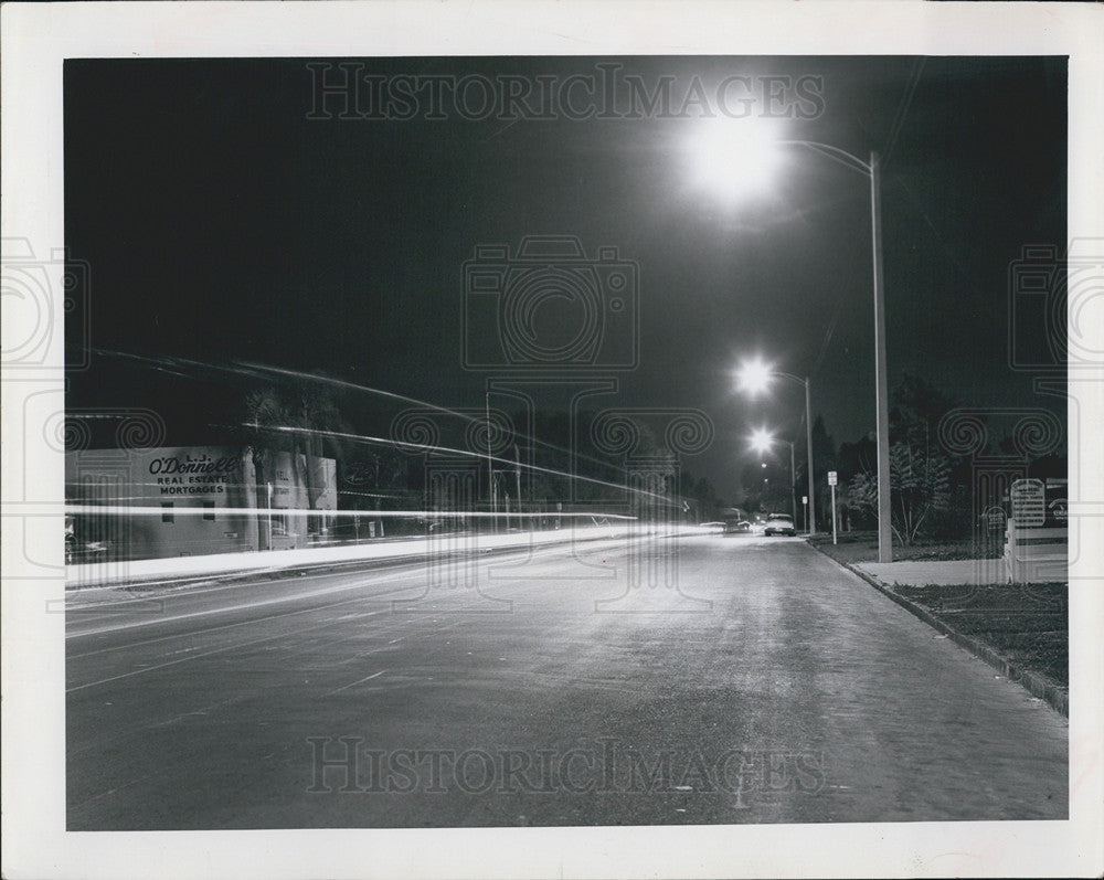 1963 Press Photo St Petersburg First, Fifth Avenues South - Historic Images