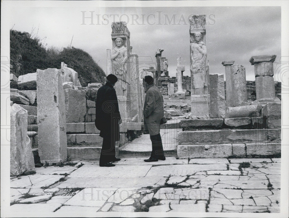 1965 Press Photo Archeological Heritage of Turkey Ancient City of Ephesus - Historic Images