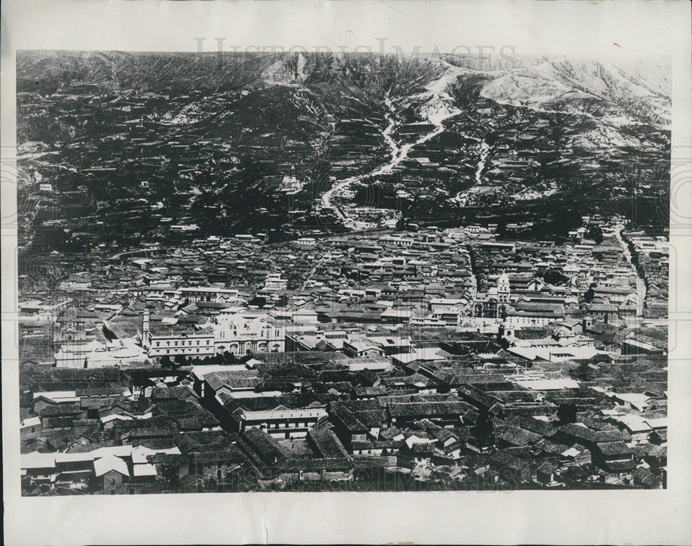 1927 Press Photo Lapas Bolivia City Under Siege By Inca Indians - Historic Images