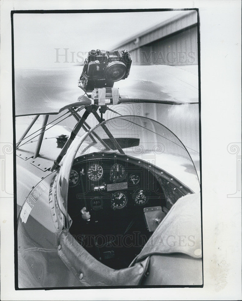 1979 Press Photo The Red Baron acrobatic plane - Historic Images