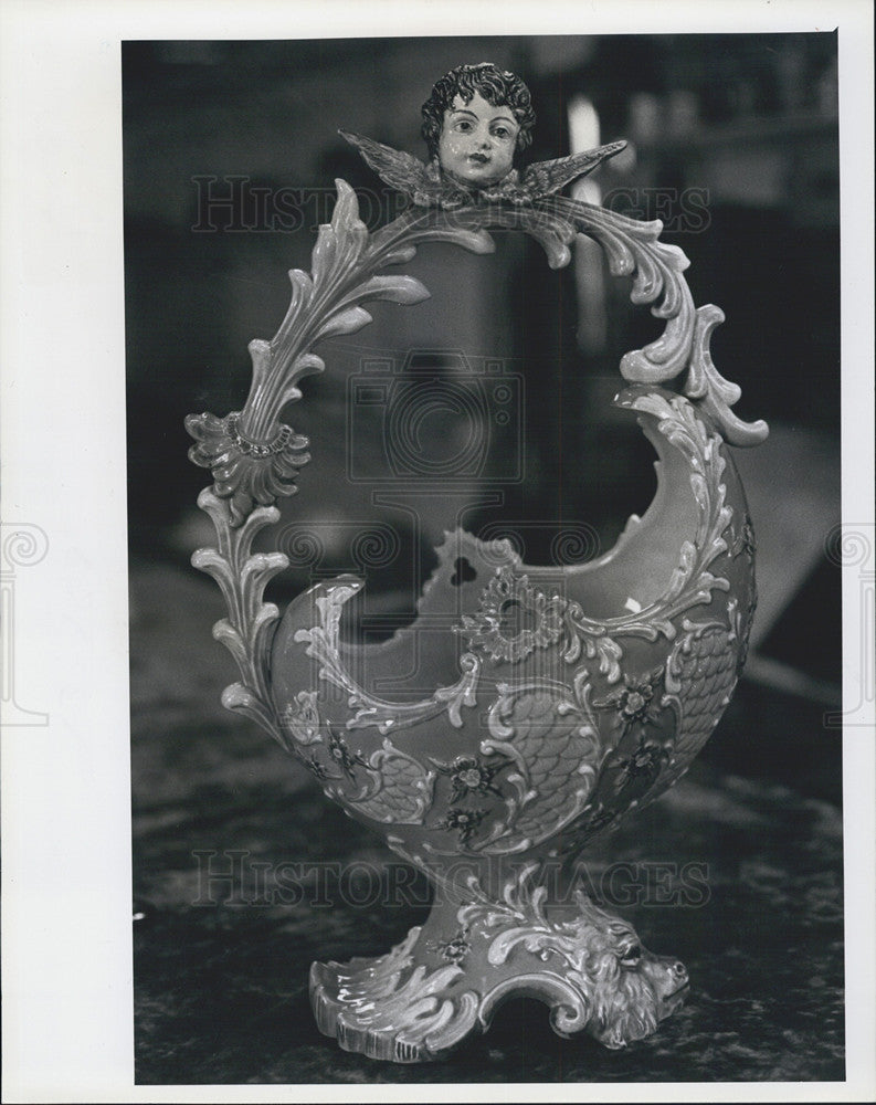 1978 Press Photo 1830 Bisque Decoration Made In Germany-Beauty And The Beast - Historic Images