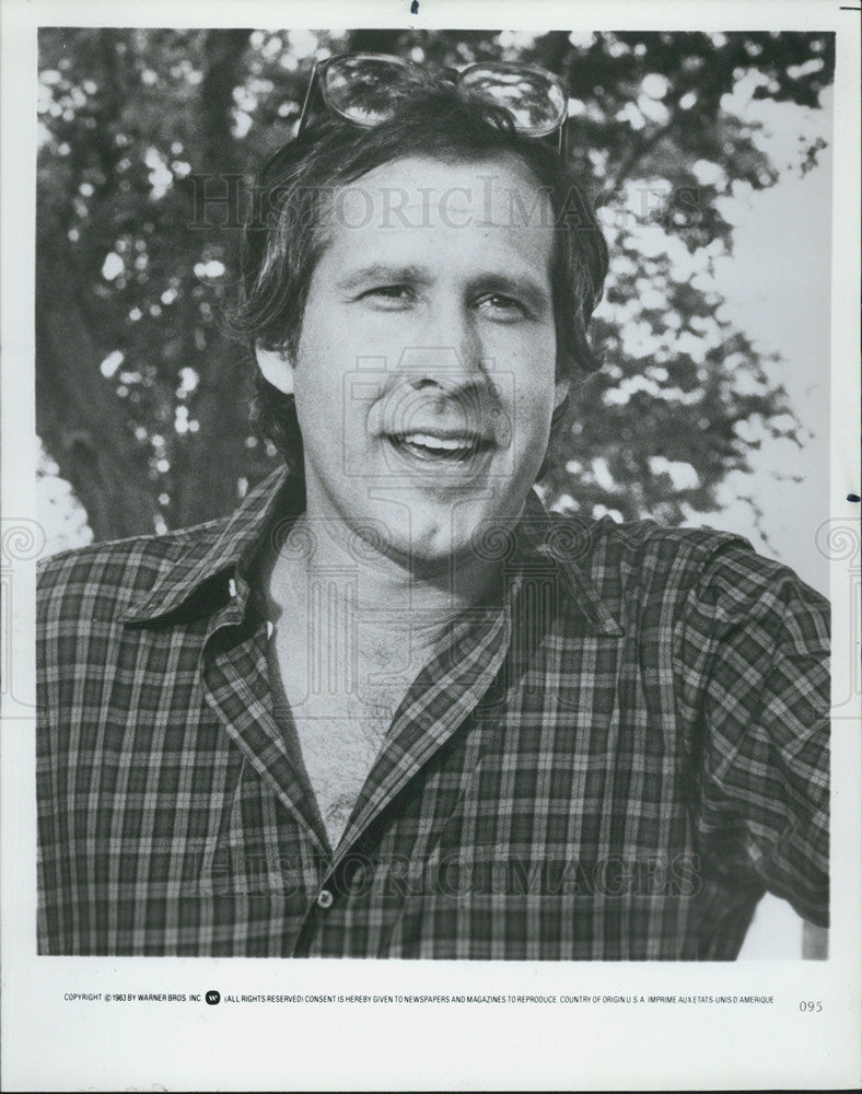 1983 Press Photo Chevy Chase In National Lampoons Vacation COPY - Historic Images