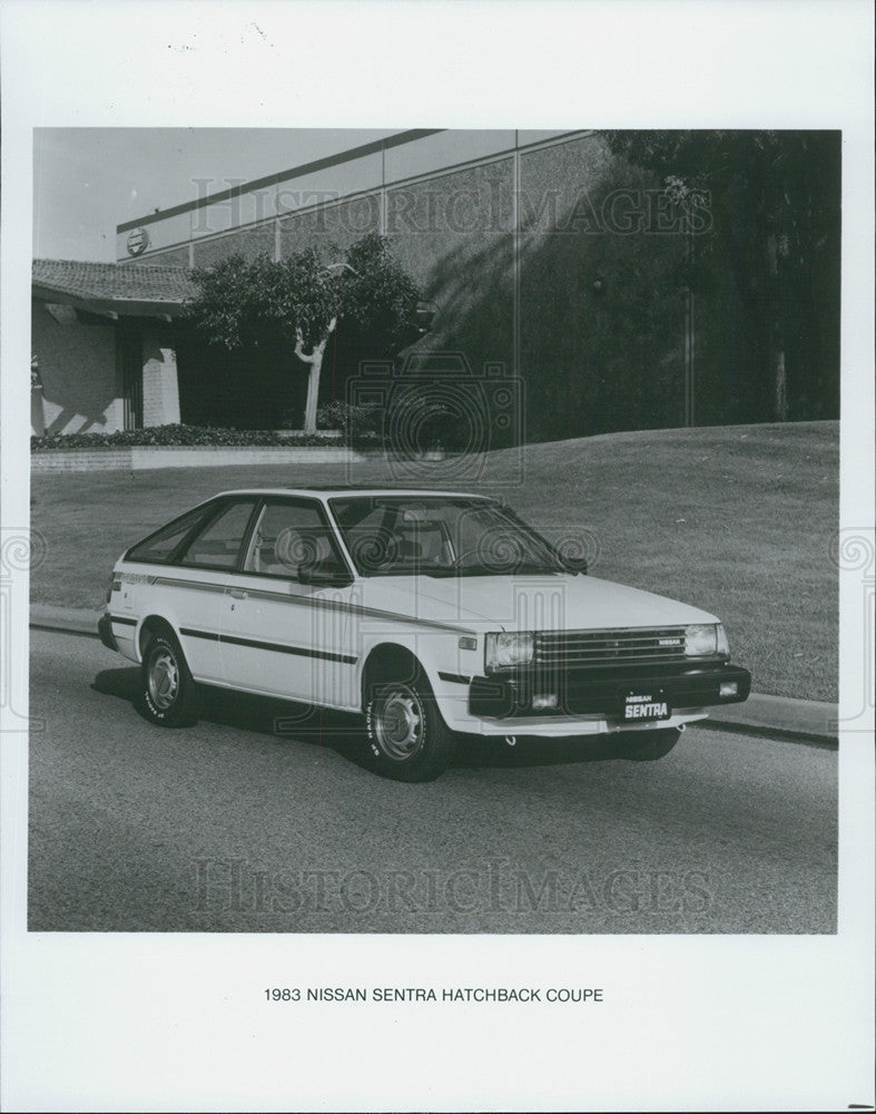 1983 Press Photo Nissan Sentra Hatchback - Historic Images