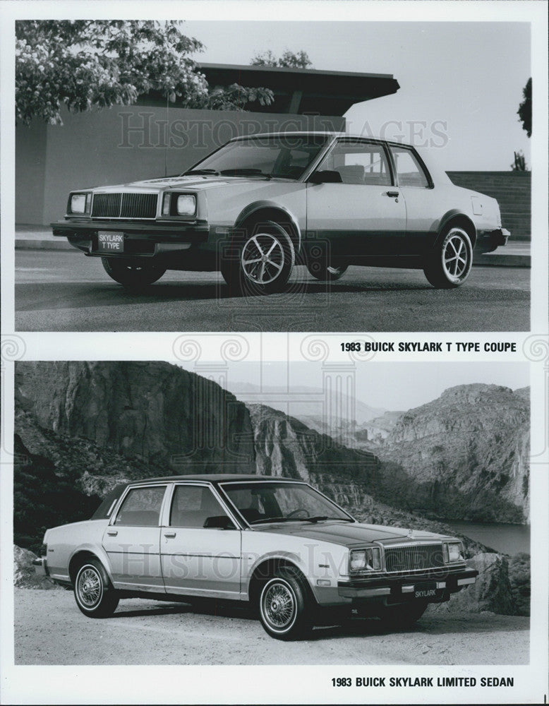 1983 Press Photo Buick Skylark - Historic Images