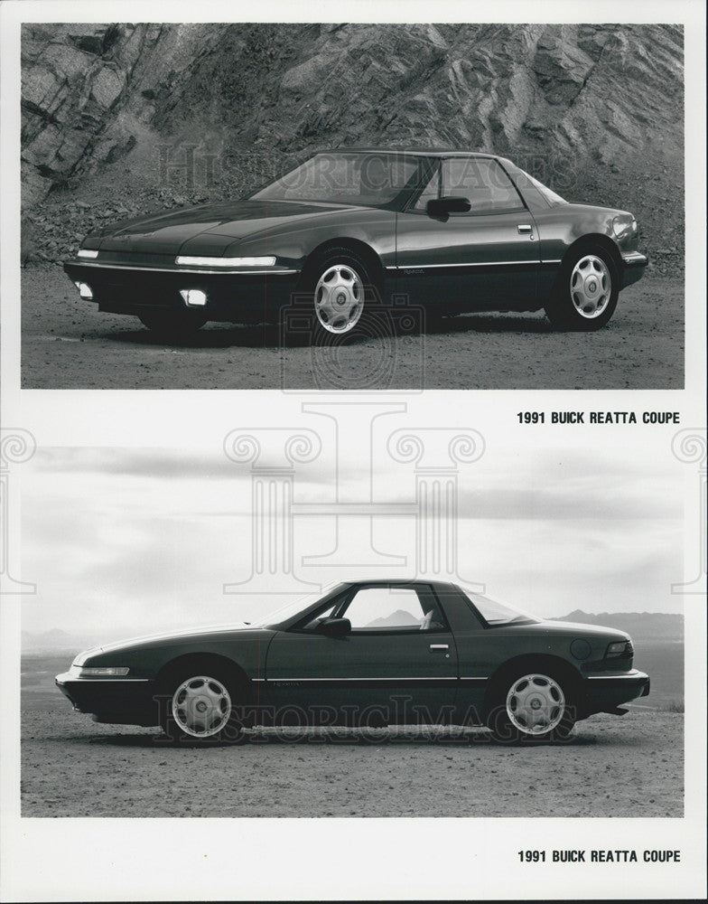 1991 Press Photo Buick Reatta Coupe - Historic Images