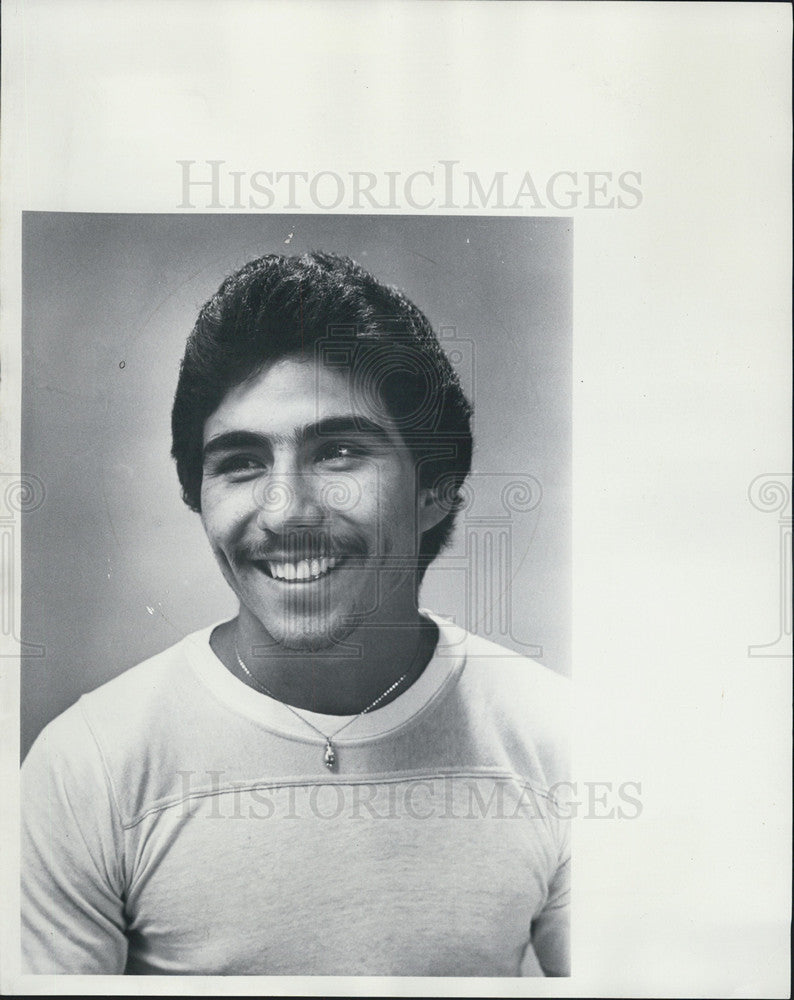 1980 Press Photo Tim Lucero, Boxer - Historic Images