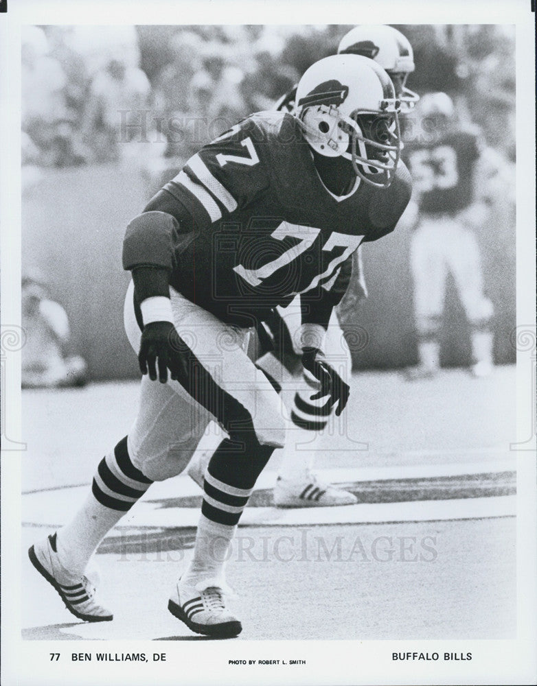 Press Photo Ben Williams of Buffalo Bills - Historic Images