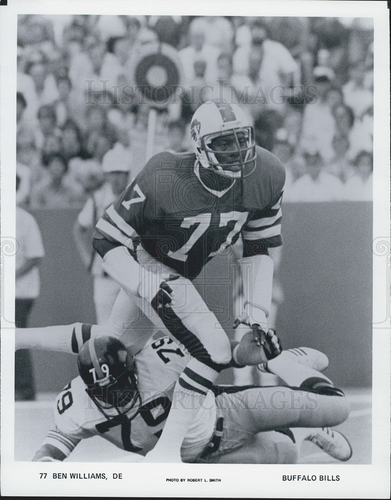 Press Photo Ben Williams of Buffalo Bills - Historic Images