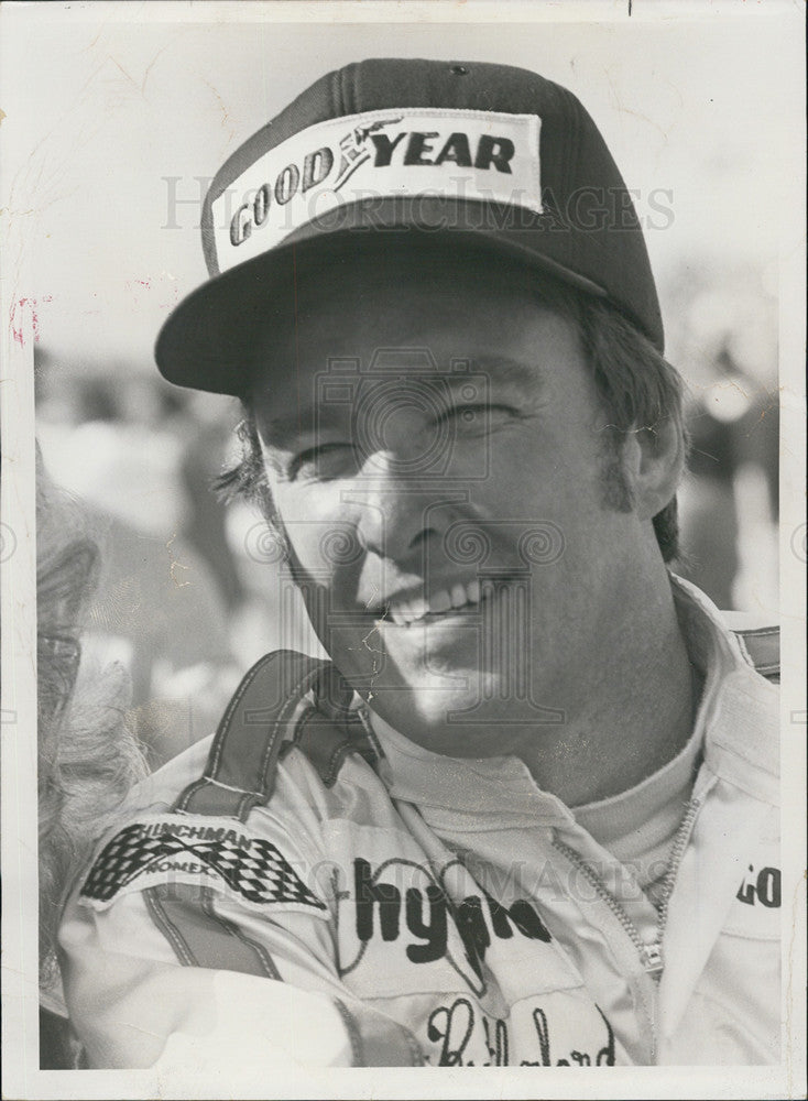 1977 Press Photo  Johnny Rutherford race Car Driver - Historic Images