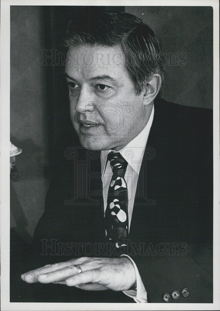 1976 Press Photo Senator Frank Church - Historic Images