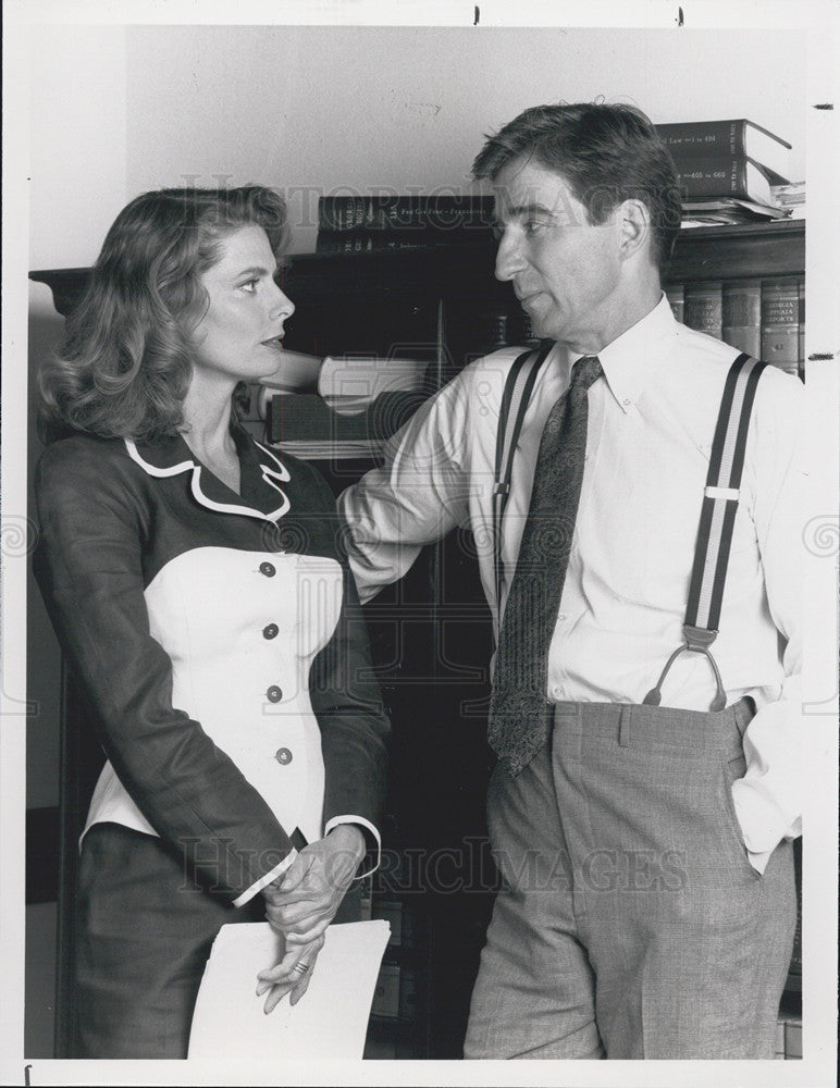 1991 Press Photo Sam Waterston, Kathryn Harrold, I&#39;ll Fly Away - Historic Images