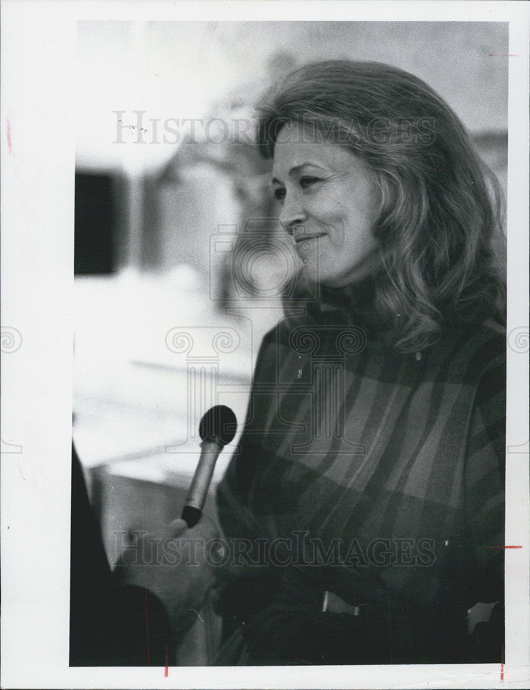 1981 Press Photo Actress Faye Dunaway - Historic Images