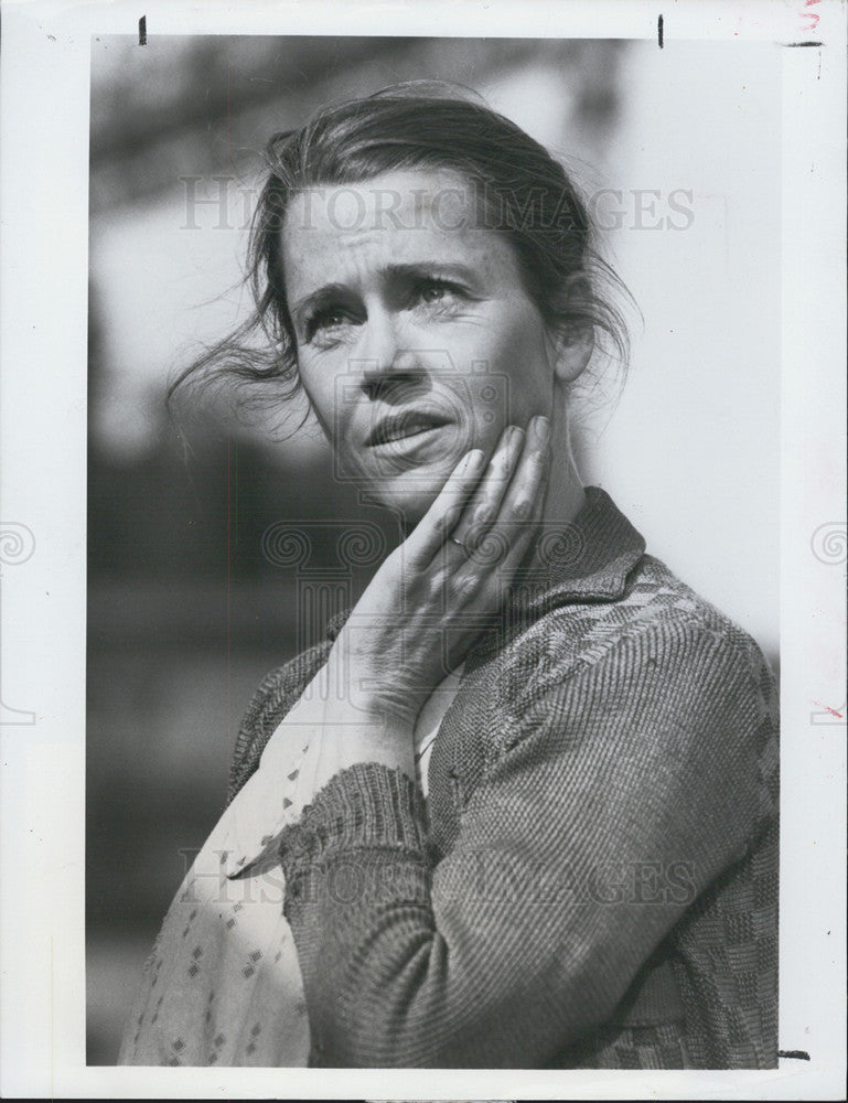 1984 Press Photo Jane Fonda, The Dollmaker - Historic Images