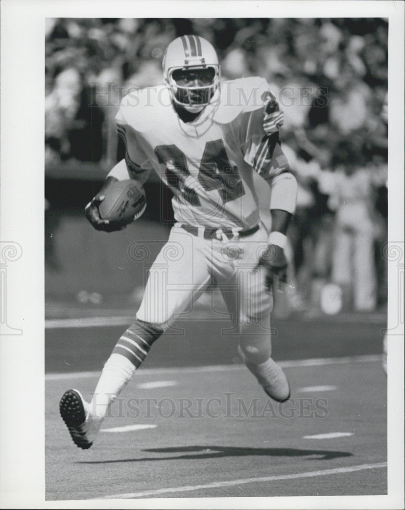 Press Photo Delvin Williams of the Miami Dolphins - Historic Images