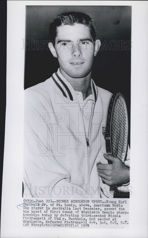 1959 Press Photo Earl Buchholz Jr - Historic Images