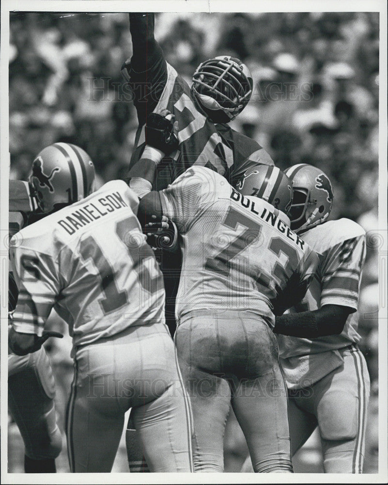 Press Photo Detroit Lions - Historic Images