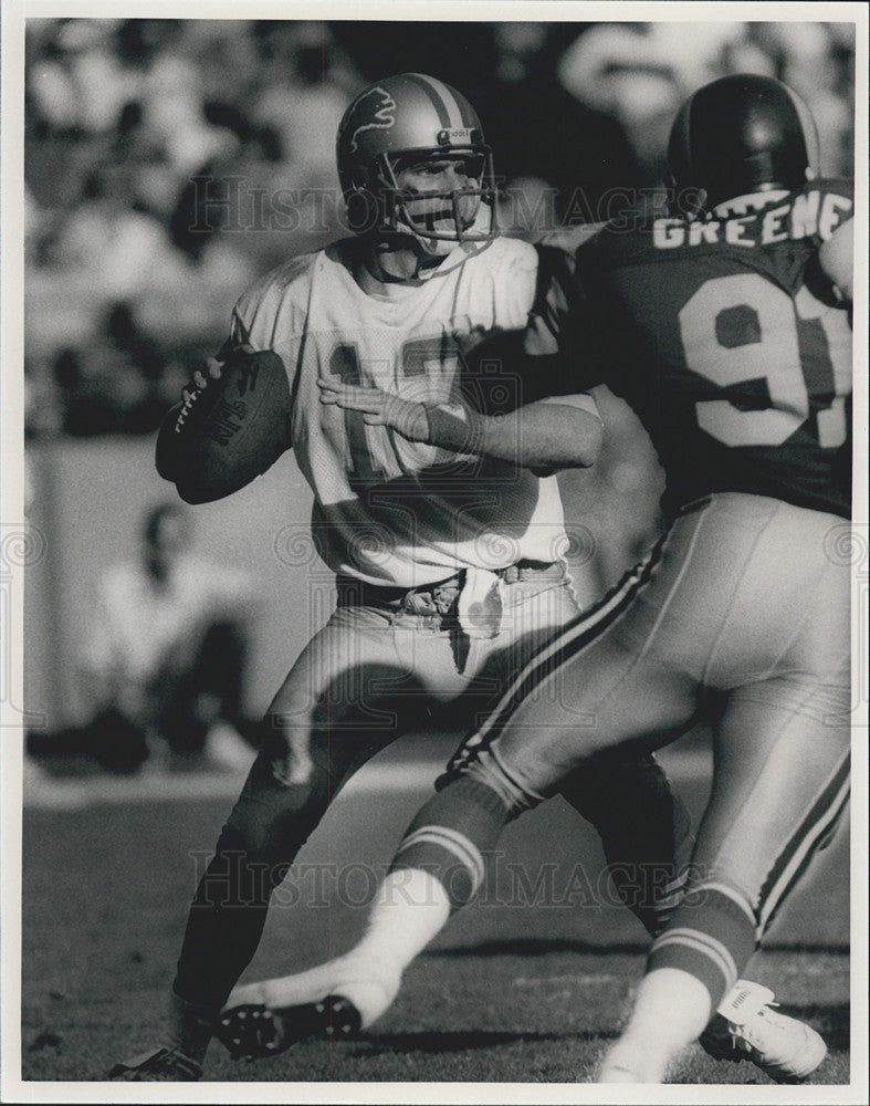 Press Photo Detroit Lions - Historic Images