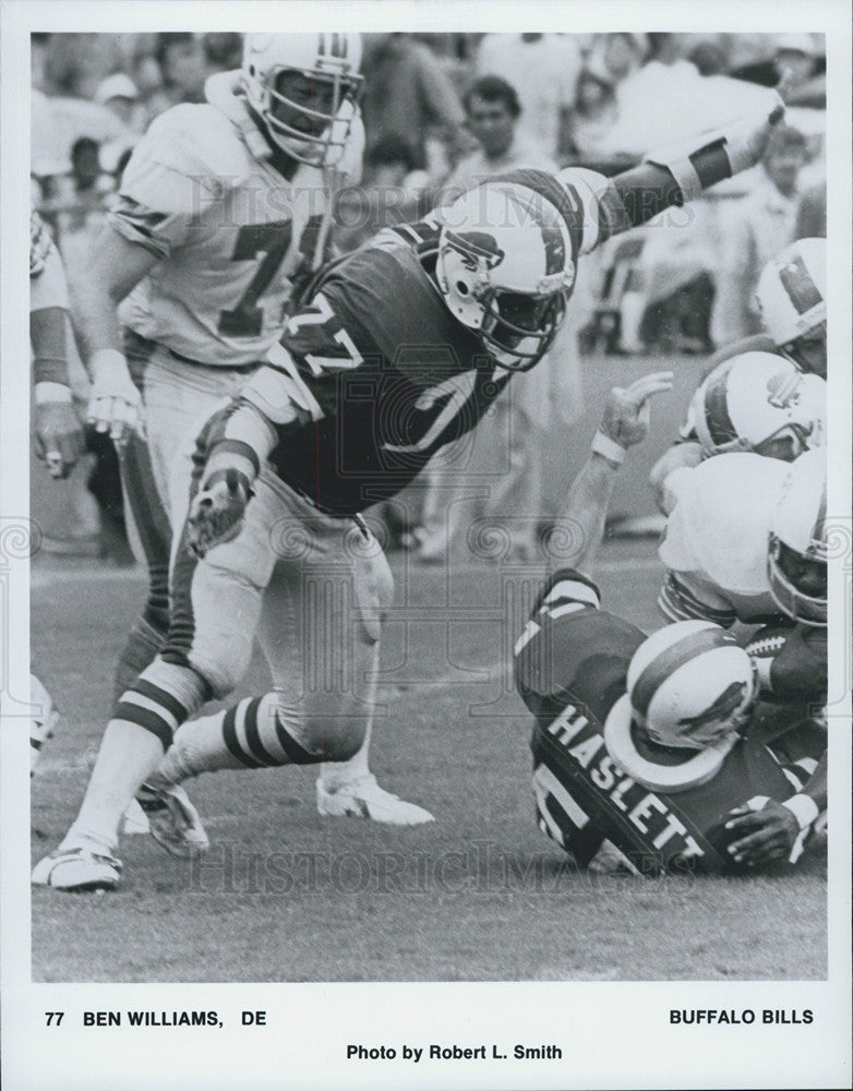 Press Photo Ben Williams, Buffalo Bills - Historic Images